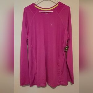 Vibrant Pink Plus-sized Old Navy Active Breathable Top
